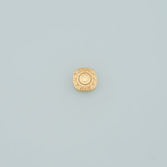 Gold Sun Spacer Beads Charms,18K Gold Filled Sun Bracelet Necklace for DIY Jewelry Making Supply