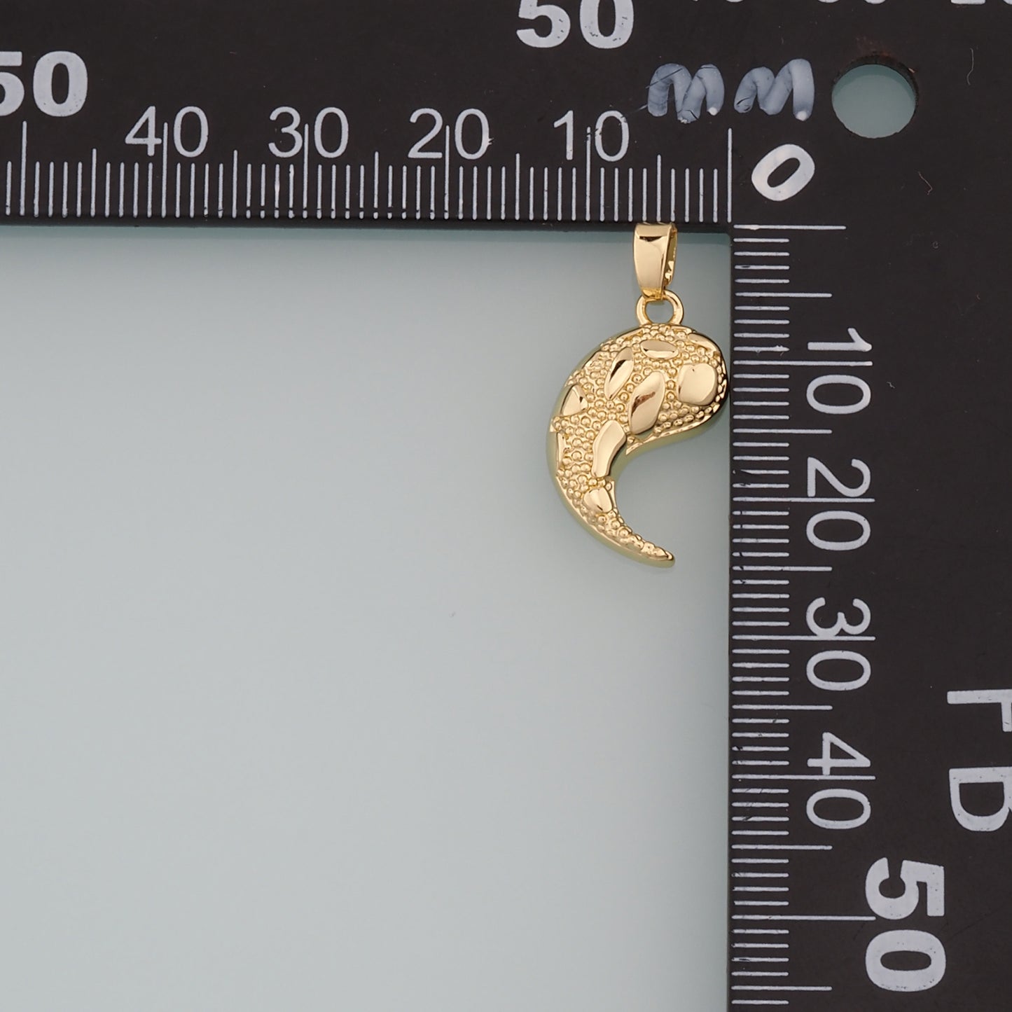 18K Gold Filled Geometry Pendant,Geometry Charm Bracelet Necklace for DIY Jewelry Making Supply
