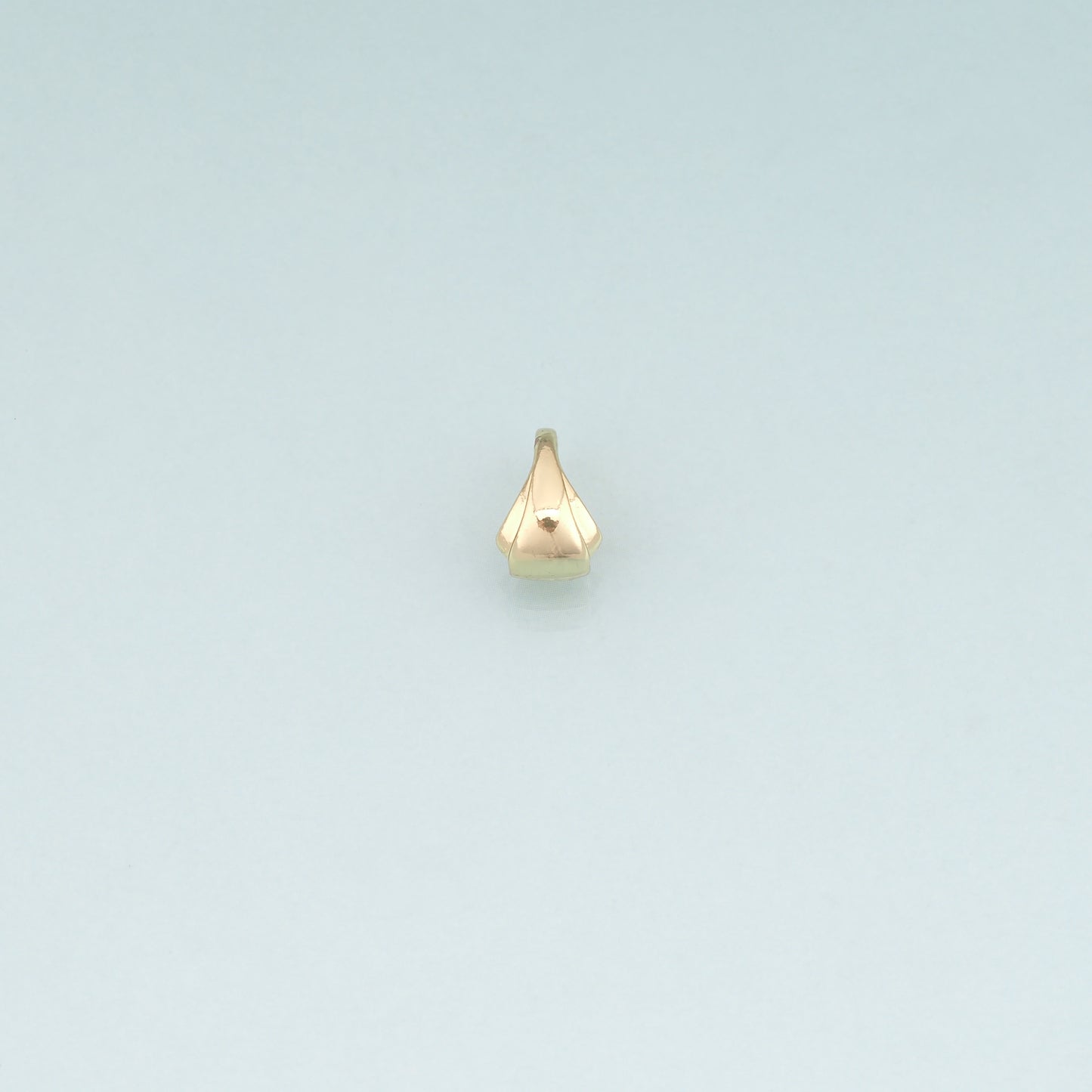 18K Gold Filled Droplet Pendant,Exquisite Charm Bracelet Necklace for DIY Jewelry Making Supply