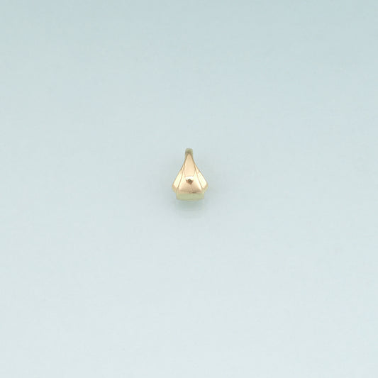18K Gold Filled Droplet Pendant,Exquisite Charm Bracelet Necklace for DIY Jewelry Making Supply