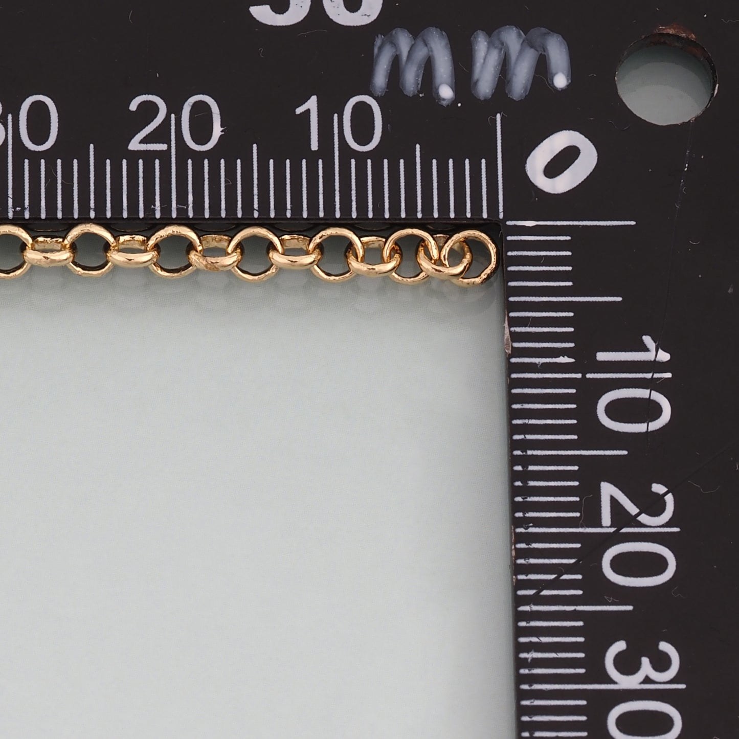 18K Gold Filled Round Chain,Round Chain Bracelet Necklace for DIY Jewelry Making Supply