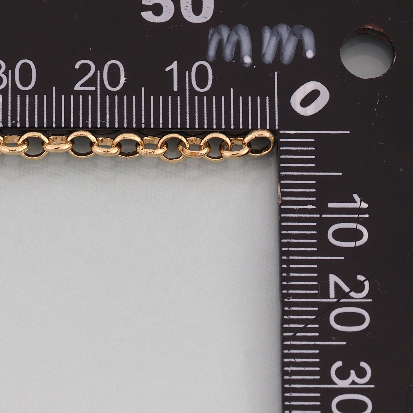 18K Gold Filled Round Chain,Round Chain Bracelet Necklace for DIY Jewelry Making Supply