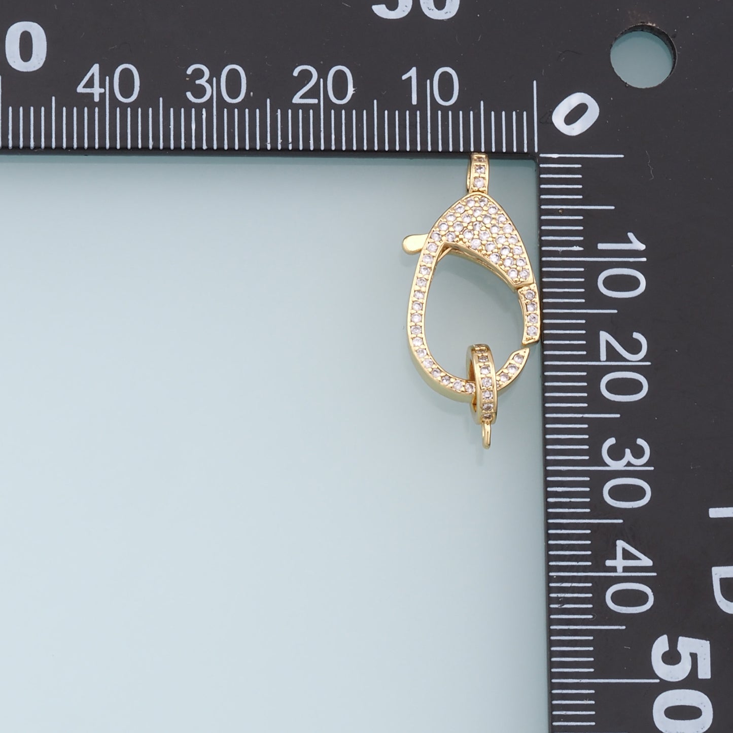 Gold Clasp,18K Gold Filled Lobster Clasp Gold Lobster Claw for DIY Jewelry Finding Necklace Bracelet