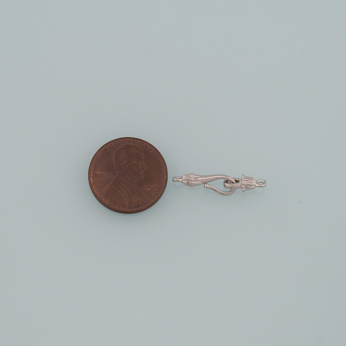 18K Gold Filled Hook Clasp,Flower Clasp Connector for DIY Jewelry Finding Necklace Bracelet
