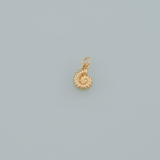 Gold Shell Charms,18K Gold Filled Conch Pendant,Conch Shell Charm Bracelet Necklace for DIY Jewelry Making Supply