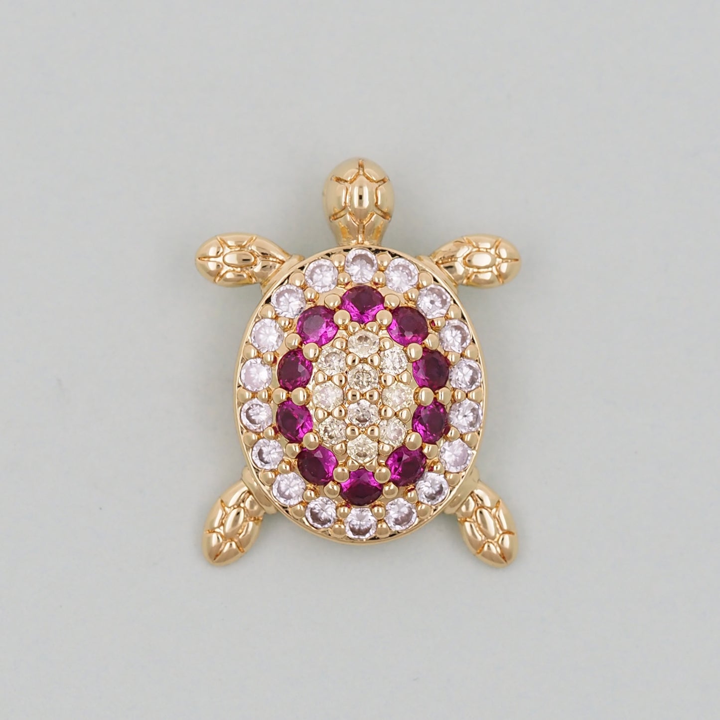 Gold Turtle Charms,18K Gold Filled turtle Pendant,turtle Charm Bracelet Necklace for DIY Jewelry Making Supply