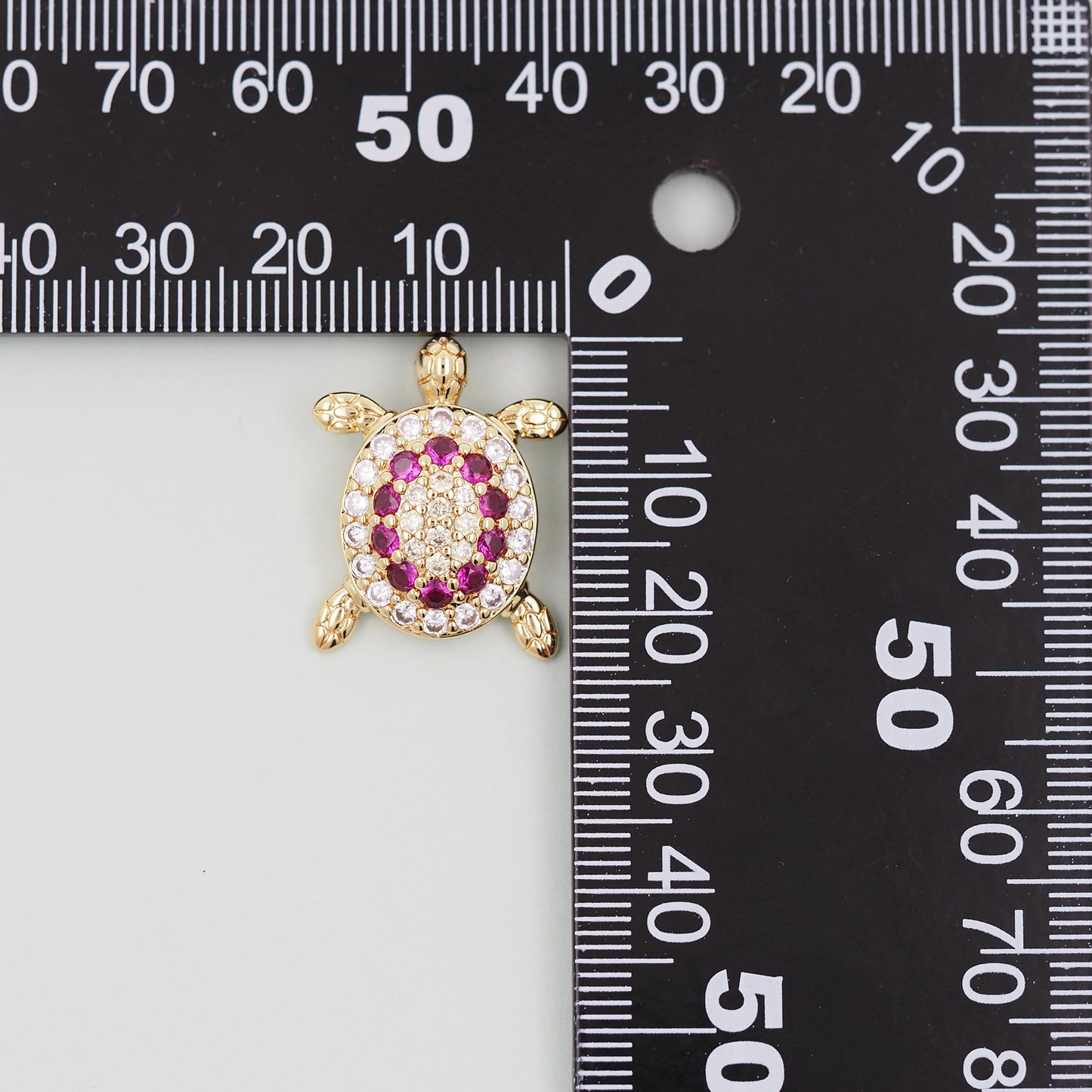 Gold Turtle Charms,18K Gold Filled turtle Pendant,turtle Charm Bracelet Necklace for DIY Jewelry Making Supply