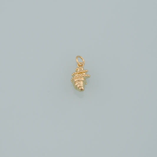 18K Gold Filled Croissant Pendant,Dainty Croissant Charm Bracelet Necklace for DIY Jewelry Making Supply