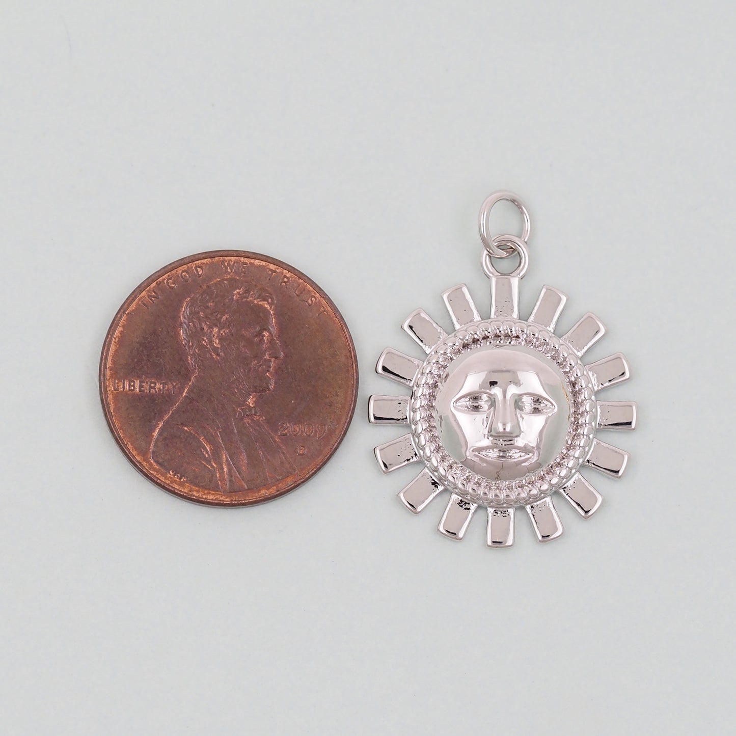 Gold Sun Charms,18K Gold Filled Sun Pendant,celestial Charm Bracelet Necklace for DIY Jewelry Making Supply