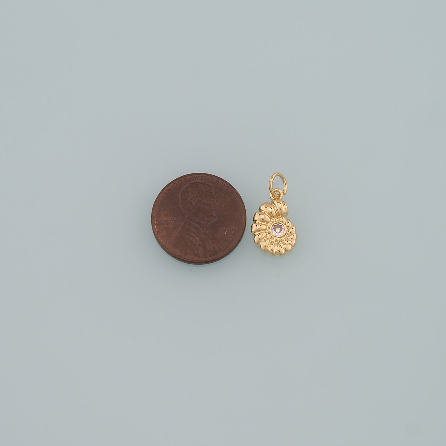 Gold Shell Charms,18K Gold Filled Conch Pendant,Conch Shell Charm Bracelet Necklace for DIY Jewelry Making Supply