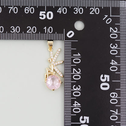 Gold Angel Charms,18K Gold Filled Angel Pendant,Angel Charm Bracelet Necklace for DIY Jewelry Making Supply