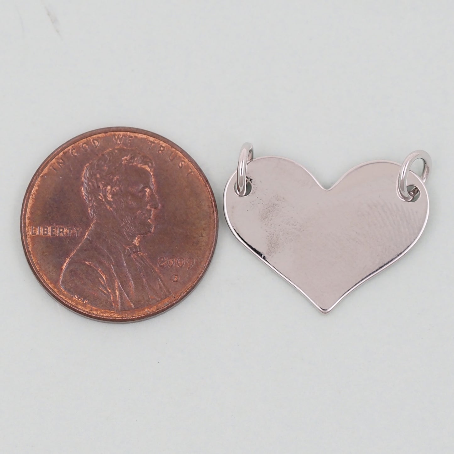 Gold Heart Charms,18K Gold Filled Heart Pendant,Heart Charm Bracelet Necklace for DIY Jewelry Making Supply