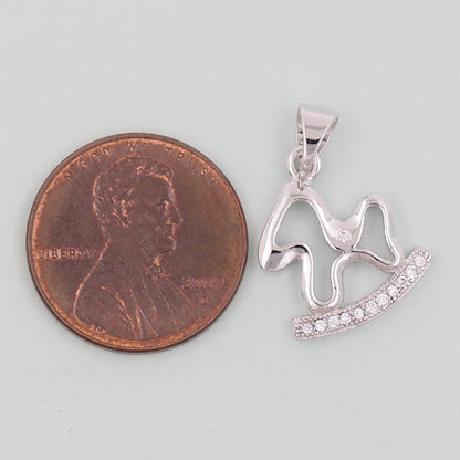 Gold Trojan horse Charms,18K Gold Filled Trojan horse Pendant,Trojan horse Charm Bracelet Necklace for DIY Jewelry Making Supply