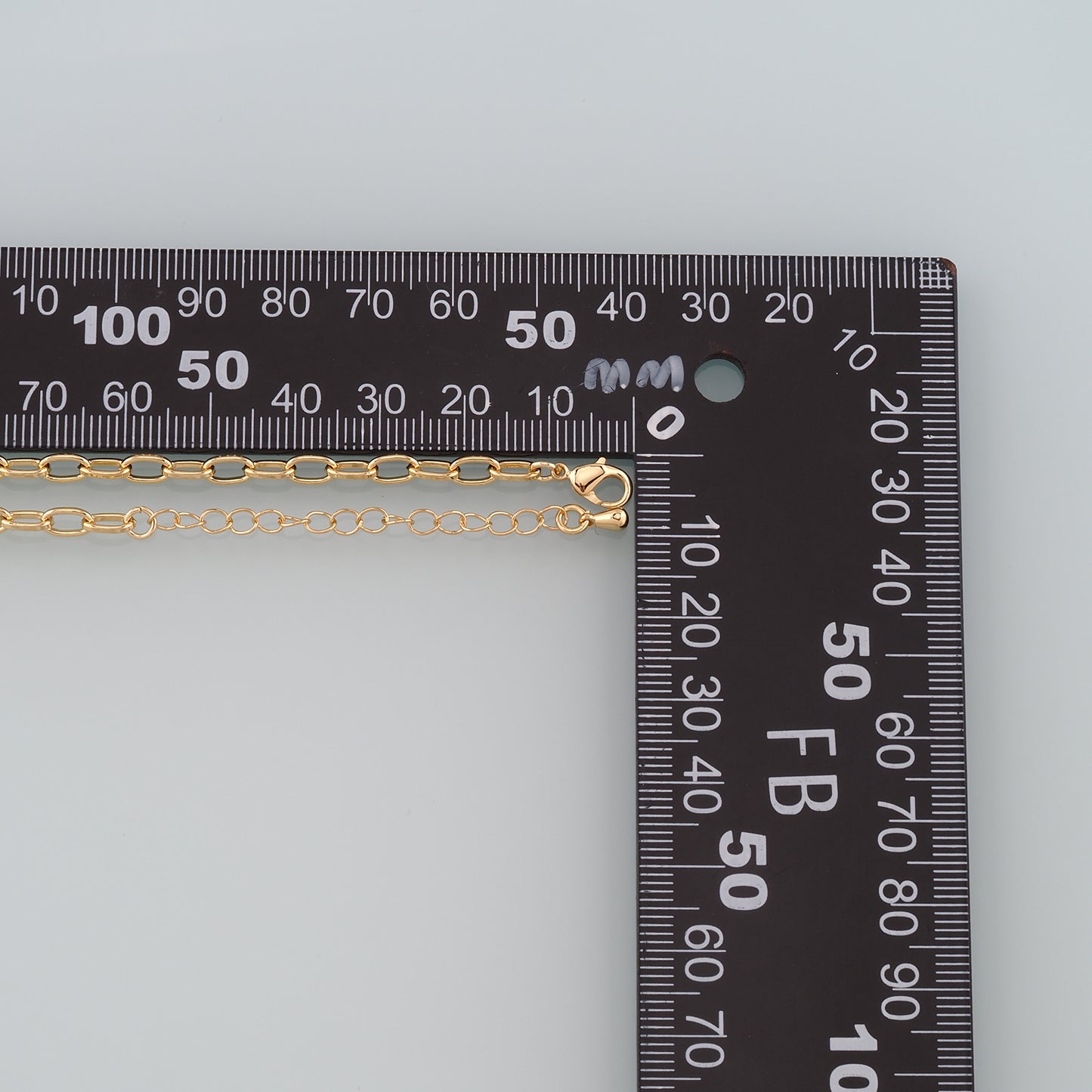 Gold Adjustable Chain,18K Gold Filled Oval Bracelet,Semi Finished Bracelets,Bracelets for Jewelry Making