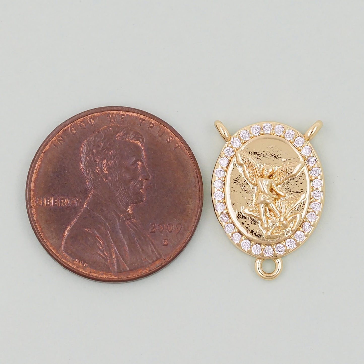 Gold Angel Charms,18K Gold Filled Angel Pendant,Angel Charm Bracelet Necklace for DIY Jewelry Making Supply