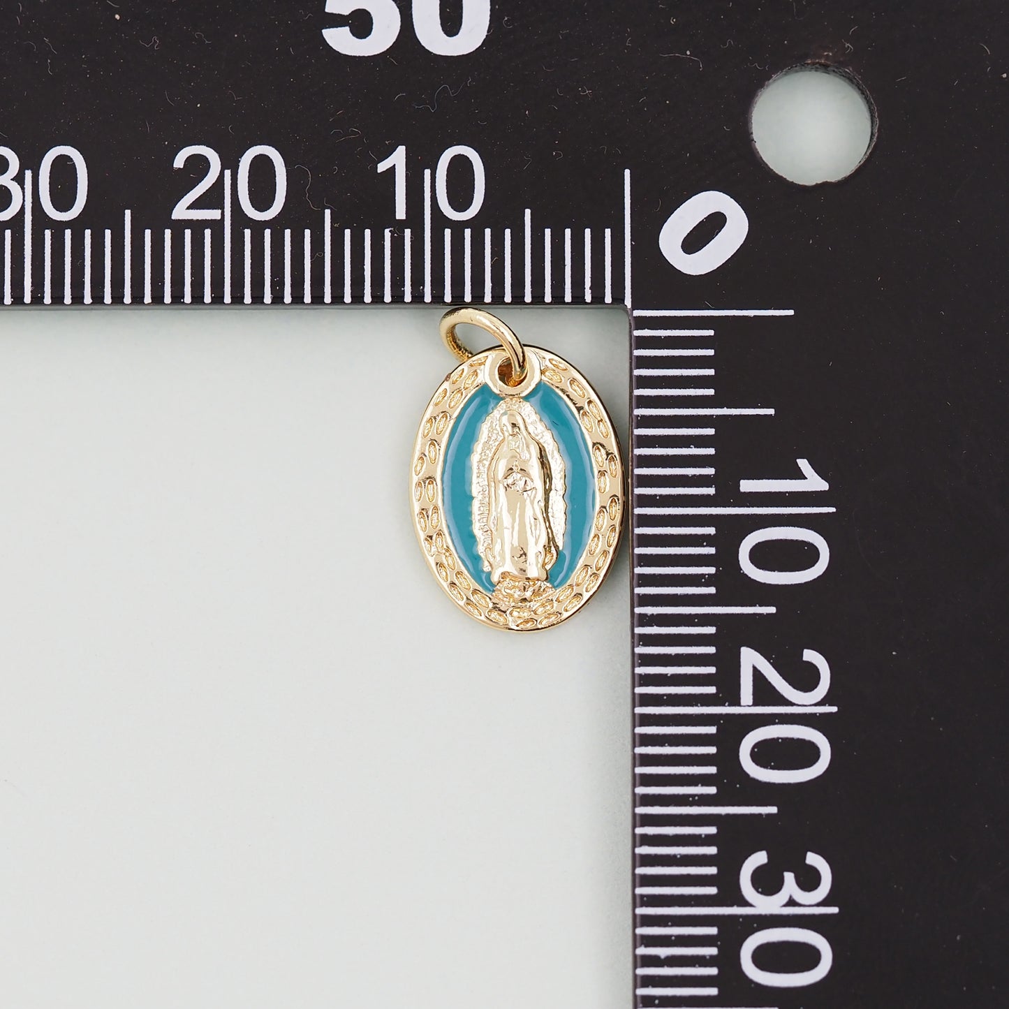 Gold virgin mary Charms,18K Gold Filled virgin mary Pendant,virgin mary Charm Bracelet Necklace for DIY Jewelry Making Supply