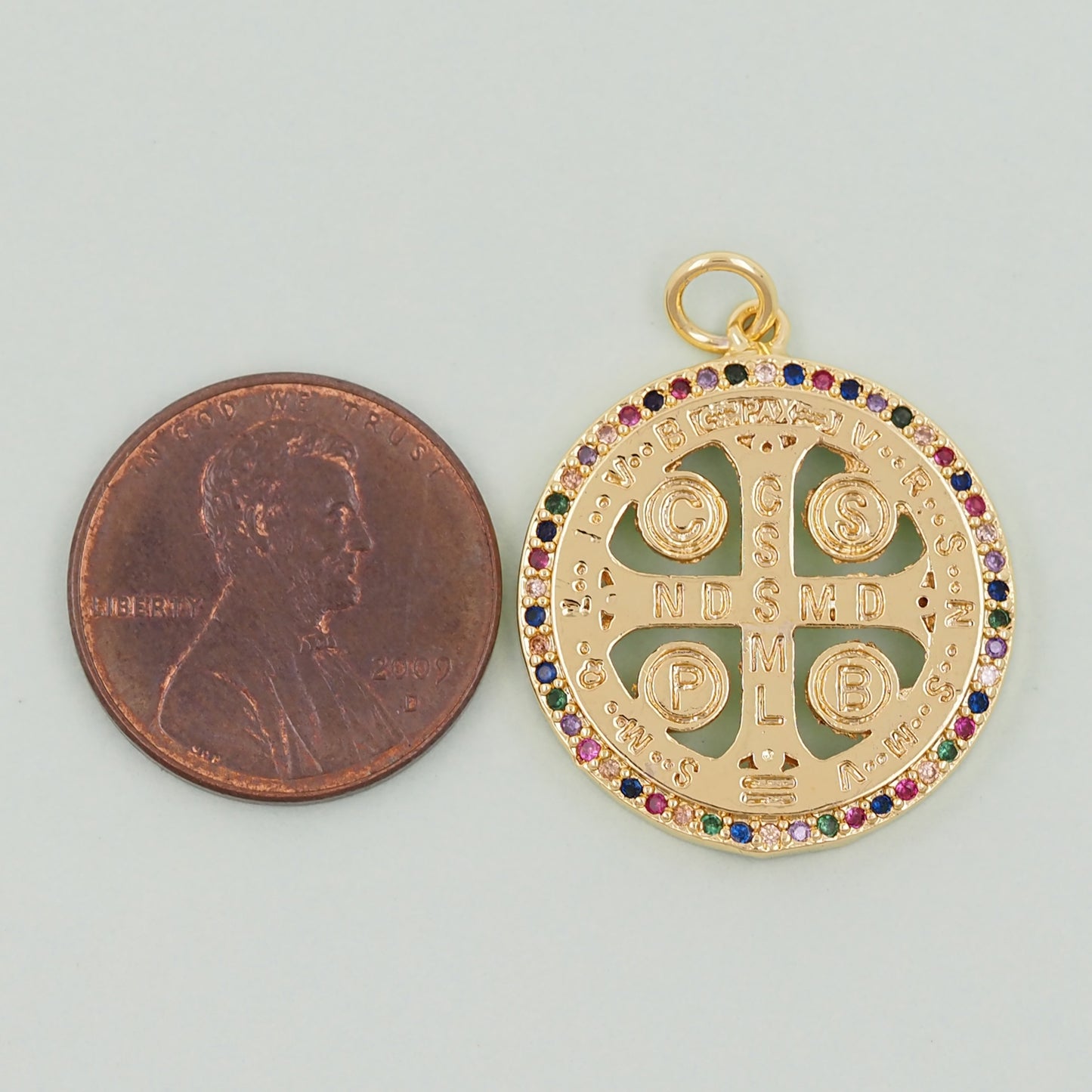 Gold Benedict Charms,18K Gold Filled Benedict Pendant,Benedict Charm Bracelet Necklace for DIY Jewelry Making Supply