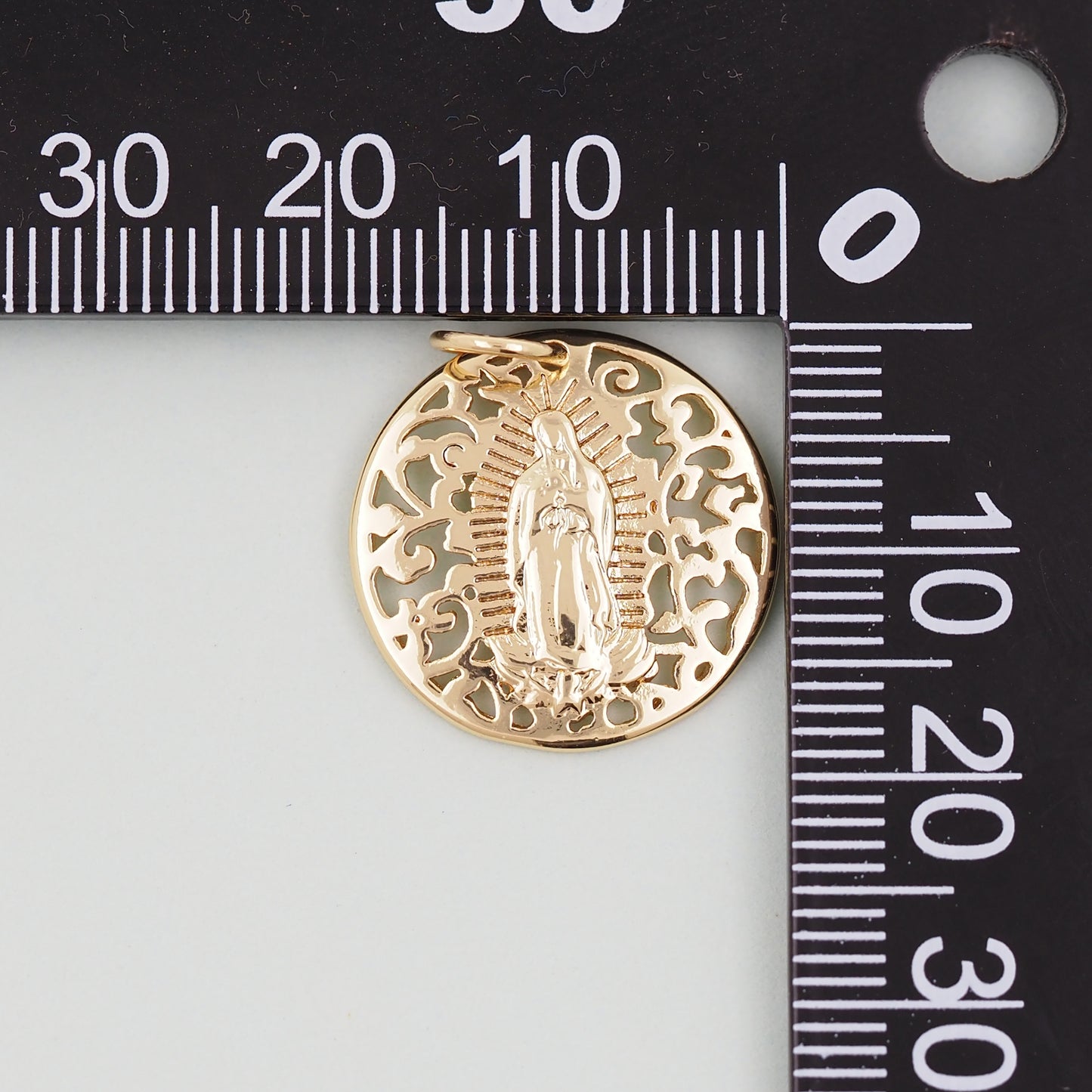 Gold virgin mary Charms,18K Gold Filled virgin mary Pendant,virgin mary Charm Bracelet Necklace for DIY Jewelry Making Supply