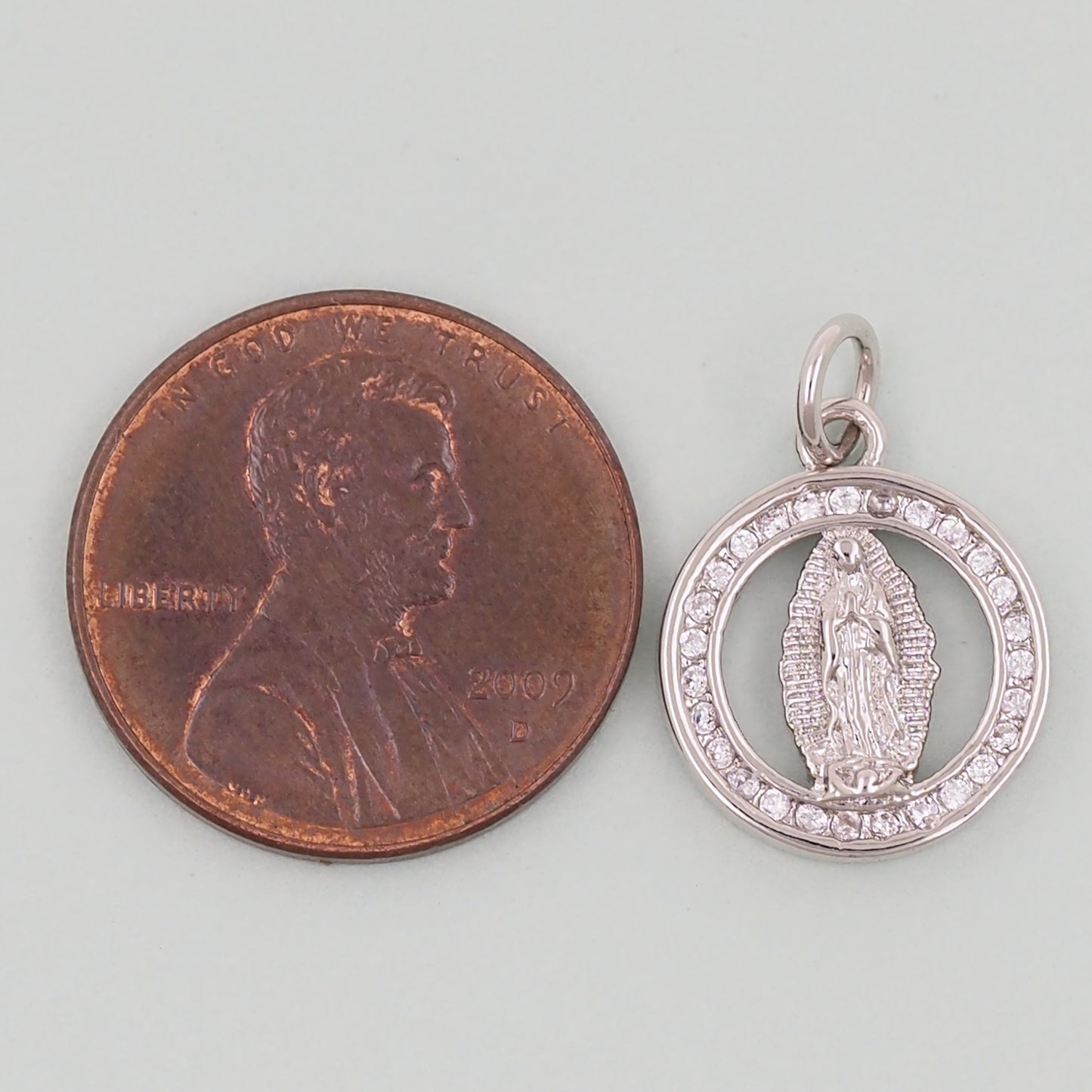 Gold virgin mary Charms,18K Gold Filled virgin mary Pendant,virgin mary Charm Bracelet Necklace for DIY Jewelry Making Supply