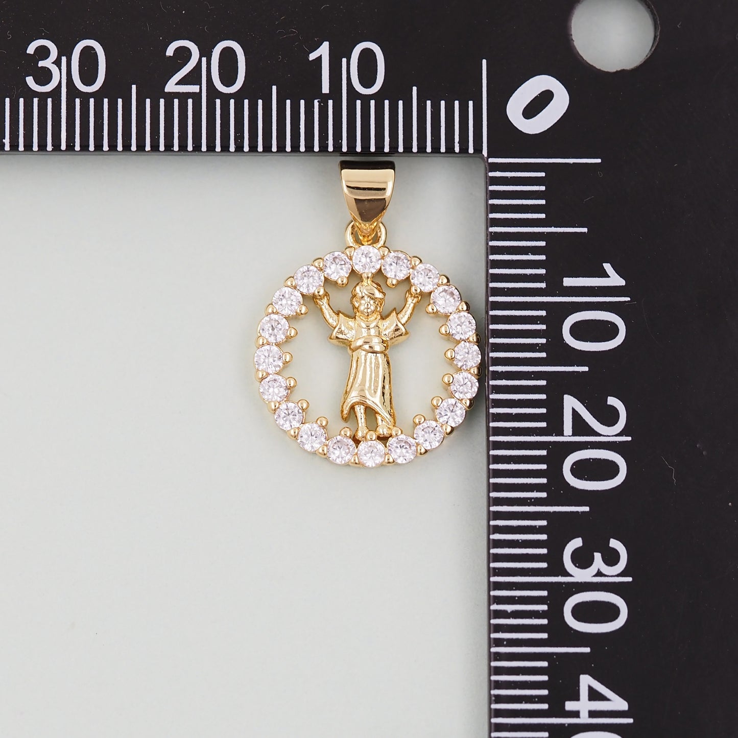 Gold religion Charms,18K Gold Filled religion Pendant,holy Charm Bracelet Necklace for DIY Jewelry Making Supply
