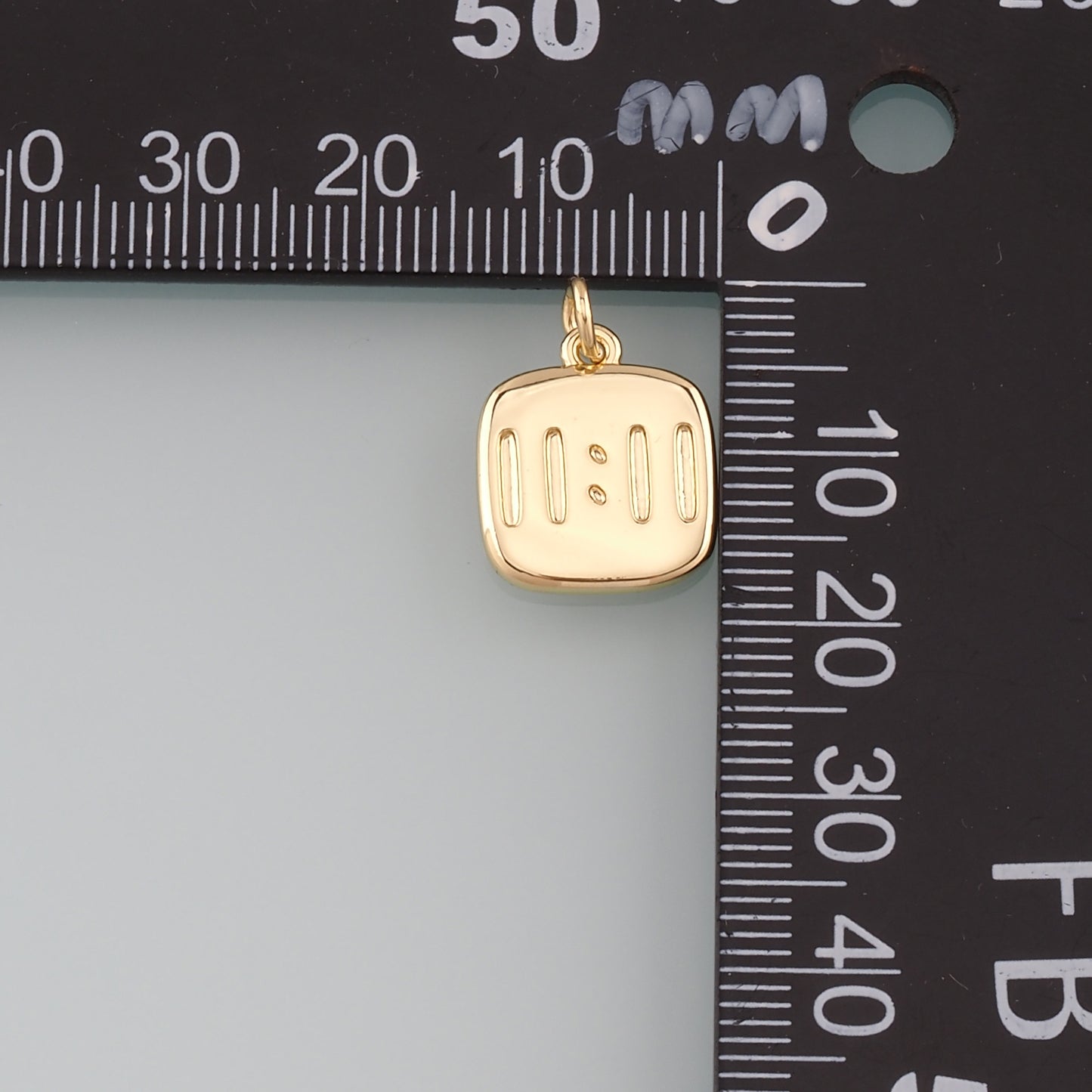 Gold Angel Numbers Charms,18K Gold Filled 11:11 Pendant,Angel Numbers Charm Bracelet Necklace for DIY Jewelry Making Supply