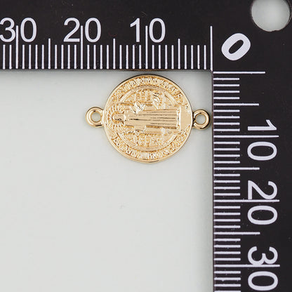 Gold Benedict Charms,18K Gold Filled Benedict Pendant,Benedict Charm Bracelet Necklace for DIY Jewelry Making Supply