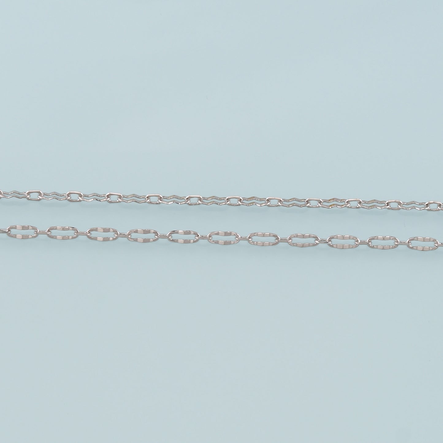Gold Paper Clip Chain,18K Gold Filled Oval Chain for Necklace Bracelet DIY Jewelry Making Supply