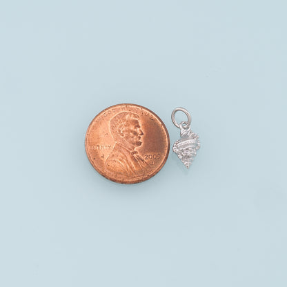 Gold Conch Charms,18K Gold Filled Conch Shell Pendant,Silver Conch Shell Charm Bracelet Necklace for DIY Jewelry Making Supply