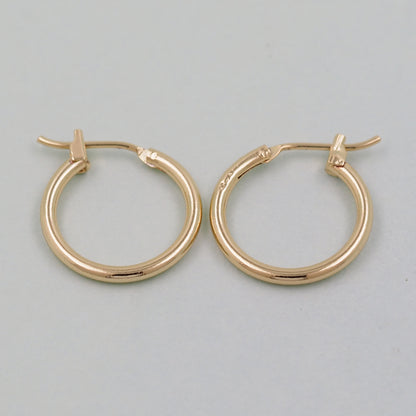 1pair 18K Gold Filled thin Hoops Earrings,Gold Earrings,Dainty Hoops Huggie,Gold Huggies Hoop Earrings 20mm