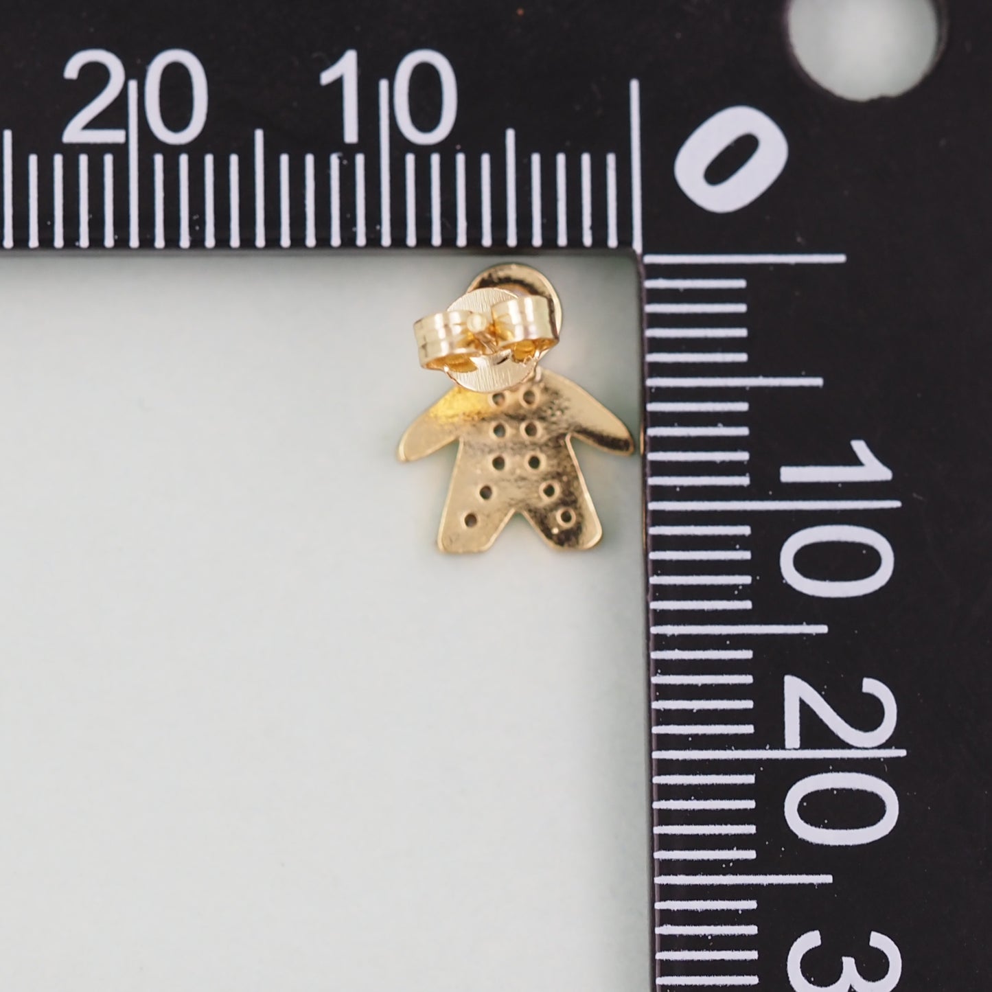 1pair 18K Gold Filled Boy Earrings,Gold Earrings,Dainty Earrings
