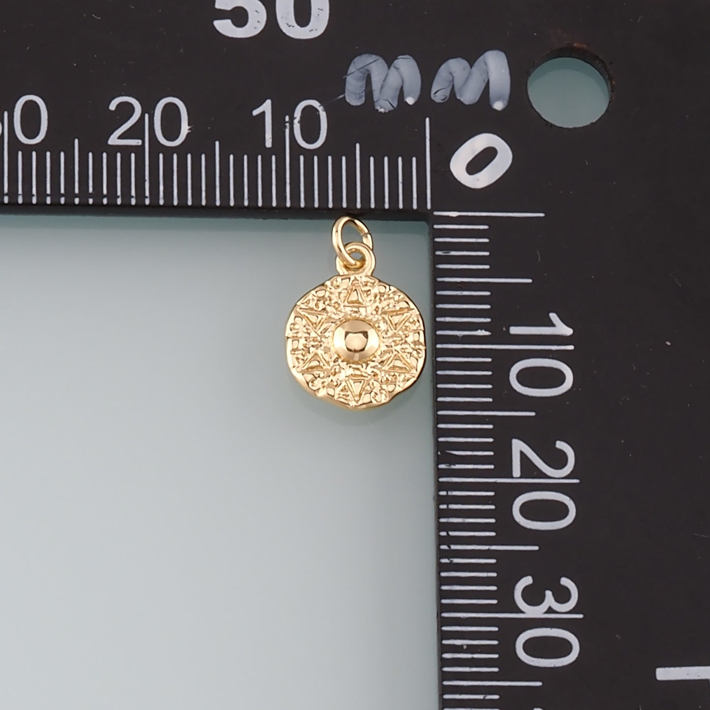 Gold Celestial Charms,18K Gold Filled David Star Pendant,Star Charm Bracelet Necklace for DIY Jewelry Making Supply