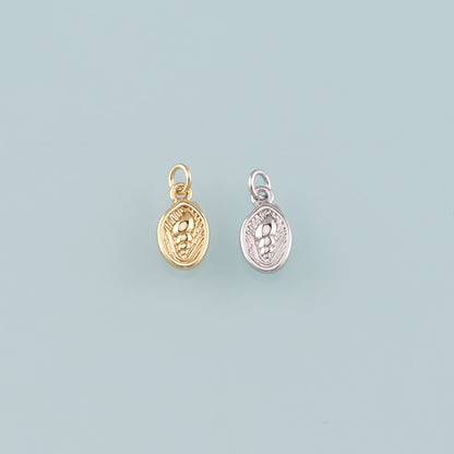 Gold Conch Charms,18K Gold Filled Shell Pendant,Conch Shell Charm Bracelet Necklace for DIY Jewelry Making Supply