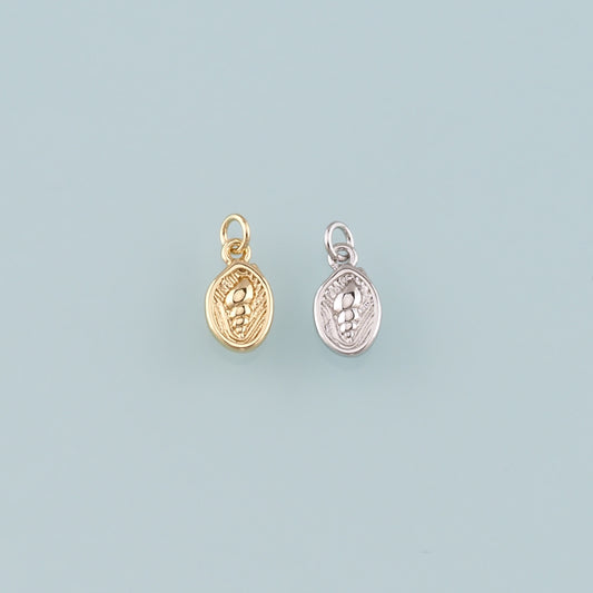 Gold Conch Charms,18K Gold Filled Shell Pendant,Conch Shell Charm Bracelet Necklace for DIY Jewelry Making Supply