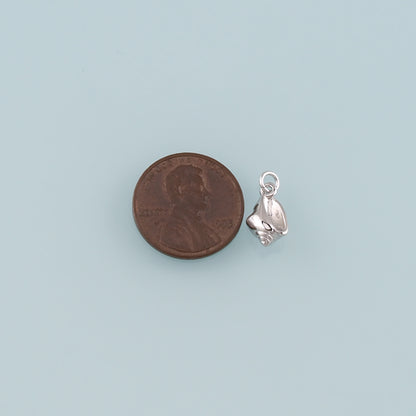 Gold Conch Charms,18K Gold Filled Shell Pendant,Conch Shell Charm Bracelet Necklace for DIY Jewelry Making Supply