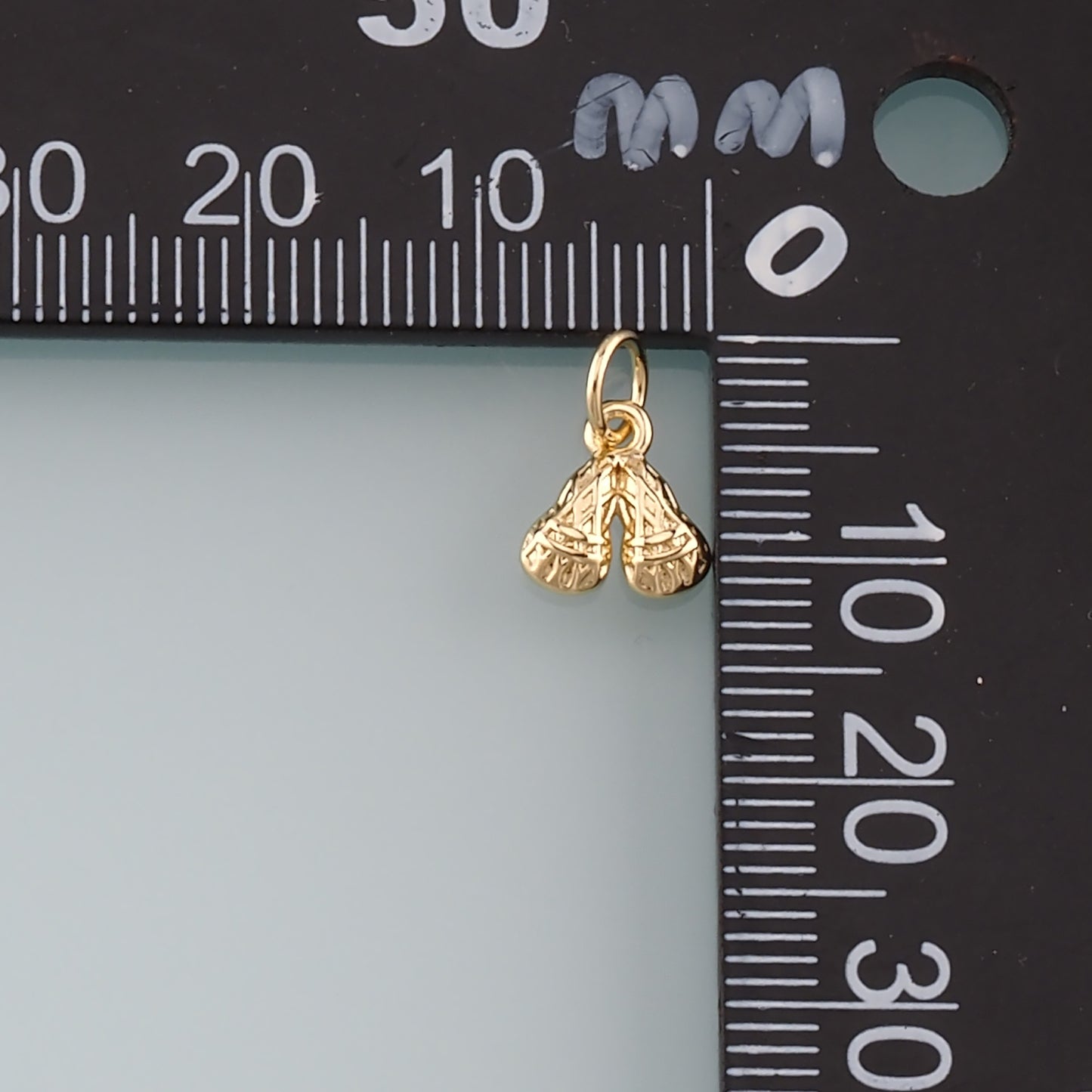 18K Gold Filled Geometry Pendant,Geometry Charm Bracelet Necklace for DIY Jewelry Making Supply