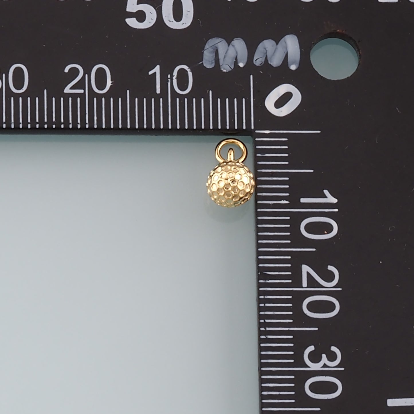 Gold Round Charms,18K Gold Filled Round Pendant,Dainty Round Charm Bracelet Necklace for DIY Jewelry Making Supply