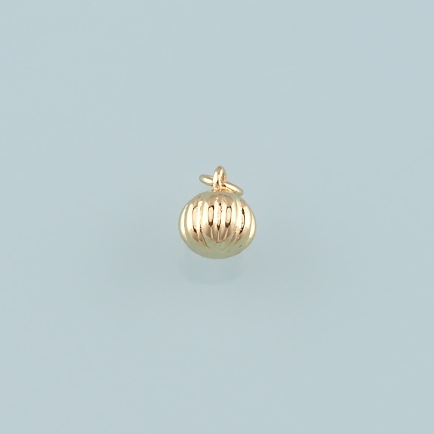 Gold Pumpkin Charms,18K Gold Filled Pumpkin Pendant,Vegetable Charm Bracelet Necklace for DIY Jewelry Making Supply