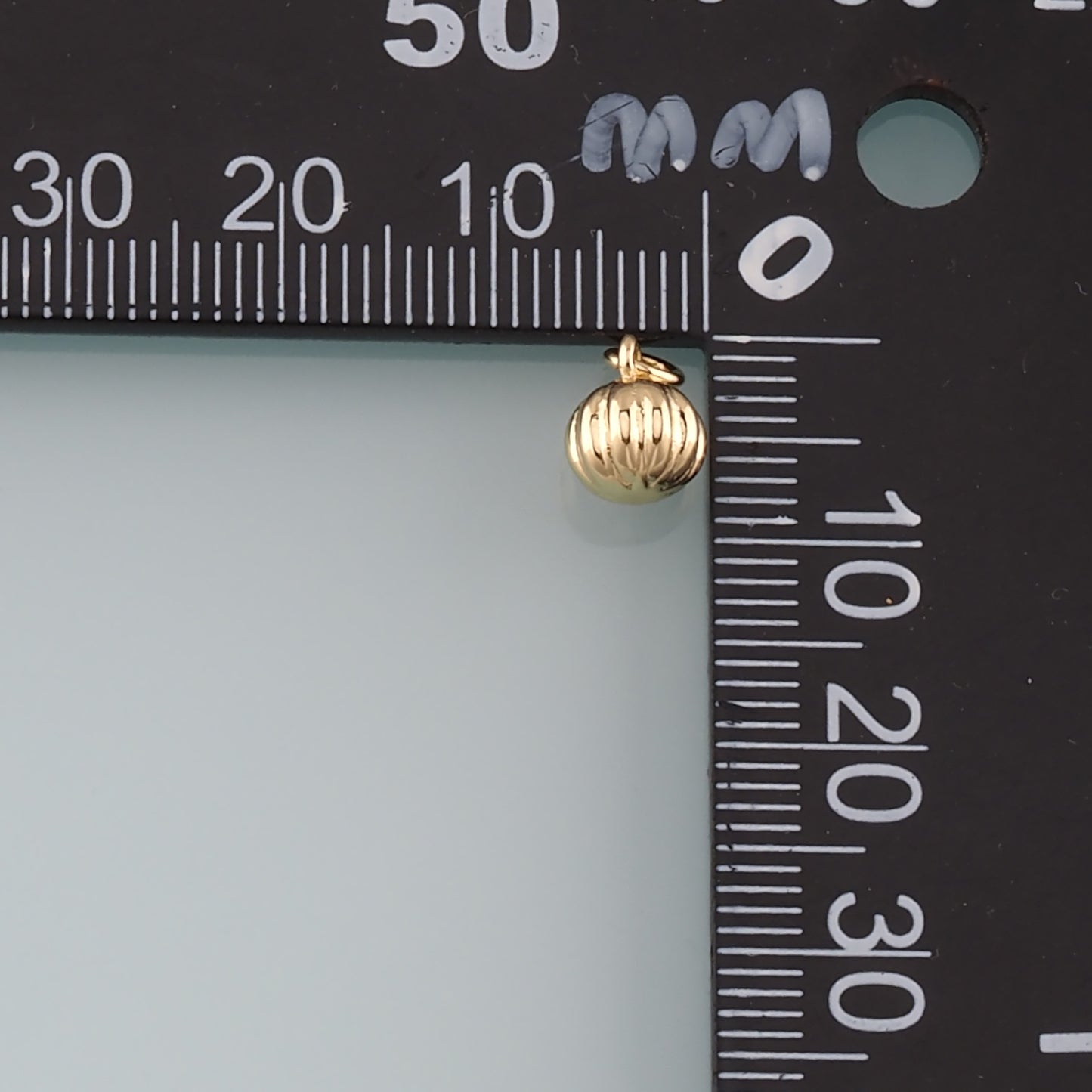 Gold Pumpkin Charms,18K Gold Filled Pumpkin Pendant,Vegetable Charm Bracelet Necklace for DIY Jewelry Making Supply
