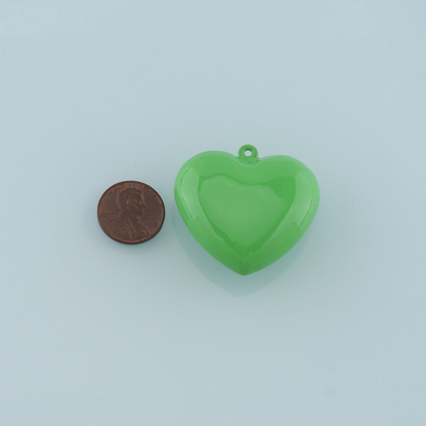 Gold Heart Charms,18K Gold Filled Big Heart Pendant,Enamel Heart Charm Bracelet Necklace for DIY Jewelry Making Supply