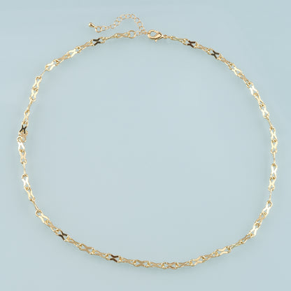 Gold Geometry Chain,18K Gold Filled Geometry for Necklace Bracelet DIY Jewelry Making Supply