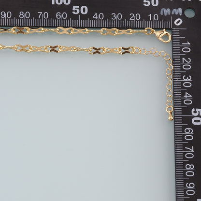 Gold Geometry Chain,18K Gold Filled Geometry for Necklace Bracelet DIY Jewelry Making Supply