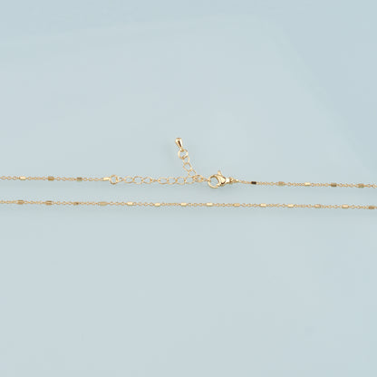 Gold Tube Chain,18K Gold Filled Tube for Necklace Bracelet DIY Jewelry Making Supply