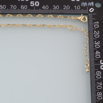 Gold Oval Chain,18K Gold Filled Oval for Necklace Bracelet DIY Jewelry Making Supply
