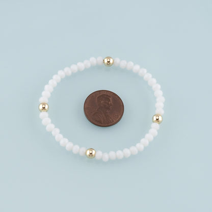 Gold Crystal Chain,18K Gold Filled Natural Stone Bracelet,Semi Finished Bracelets,Bracelets for Jewelry Making