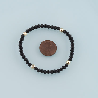 Gold Crystal Chain,18K Gold Filled Natural Stone Bracelet,Semi Finished Bracelets,Bracelets for Jewelry Making