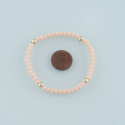 Gold Crystal Chain,18K Gold Filled Natural Stone Bracelet,Semi Finished Bracelets,Bracelets for Jewelry Making