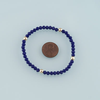 Gold Crystal Chain,18K Gold Filled Natural Stone Bracelet,Semi Finished Bracelets,Bracelets for Jewelry Making