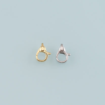 Gold Clasp,18K Gold Filled Lobster Clasp Gold Lobster Claw for DIY Jewelry Finding Necklace Bracelet