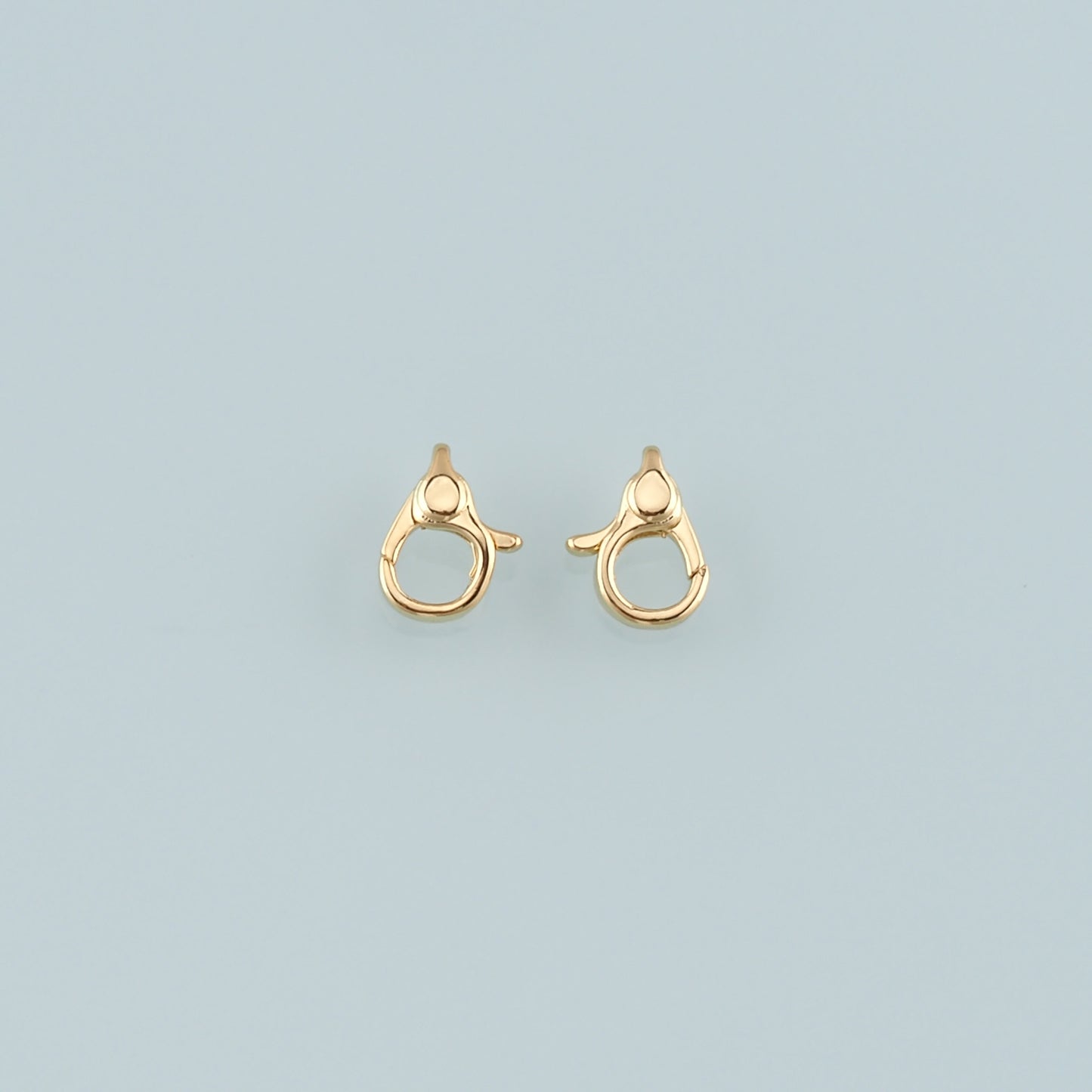 Gold Clasp,18K Gold Filled Lobster Clasp Gold Lobster Claw for DIY Jewelry Finding Necklace Bracelet