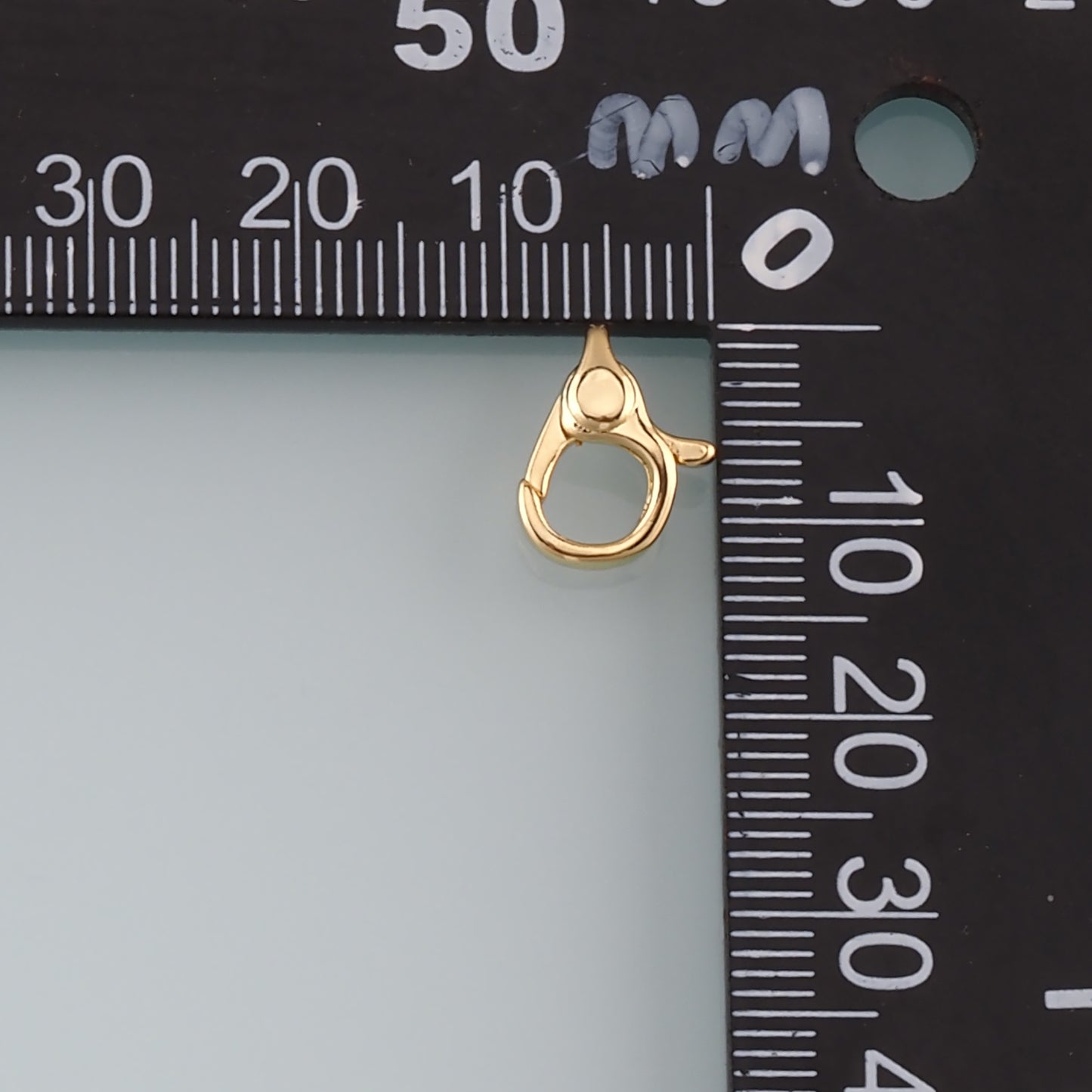 Gold Clasp,18K Gold Filled Lobster Clasp Gold Lobster Claw for DIY Jewelry Finding Necklace Bracelet